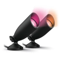 WiZ LED-kohdevalo Ground-aloituspakkaus, tupla