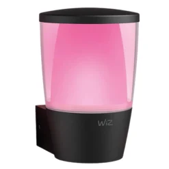 WiZ-LED-ulkoseinälamppu Elpas RGBW, musta