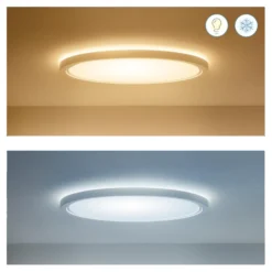 WiZ SuperSlim LED-kattovalaisin RGBW Ø42cm valkoinen