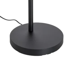 ylöspäin suunnattu LED-valaisin Barrie, lukuvalo, musta mattapintainen
