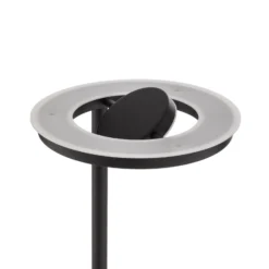 ylöspäin suunnattu LED-valaisin Barrie, lukuvalo, musta mattapintainen