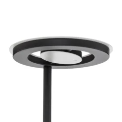 ylöspäin suunnattu LED-valaisin Barrie, lukuvalo, musta mattapintainen