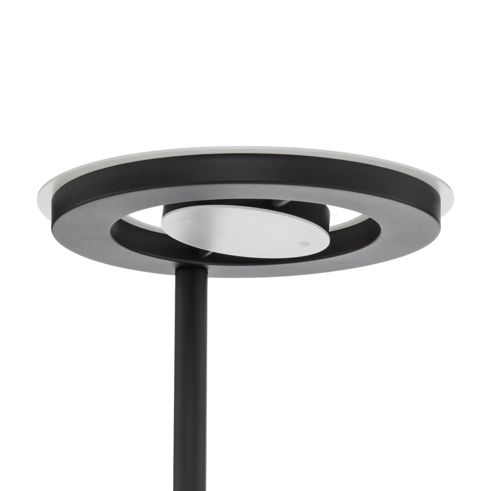 ylöspäin suunnattu LED-valaisin Barrie, lukuvalo, musta mattapintainen
