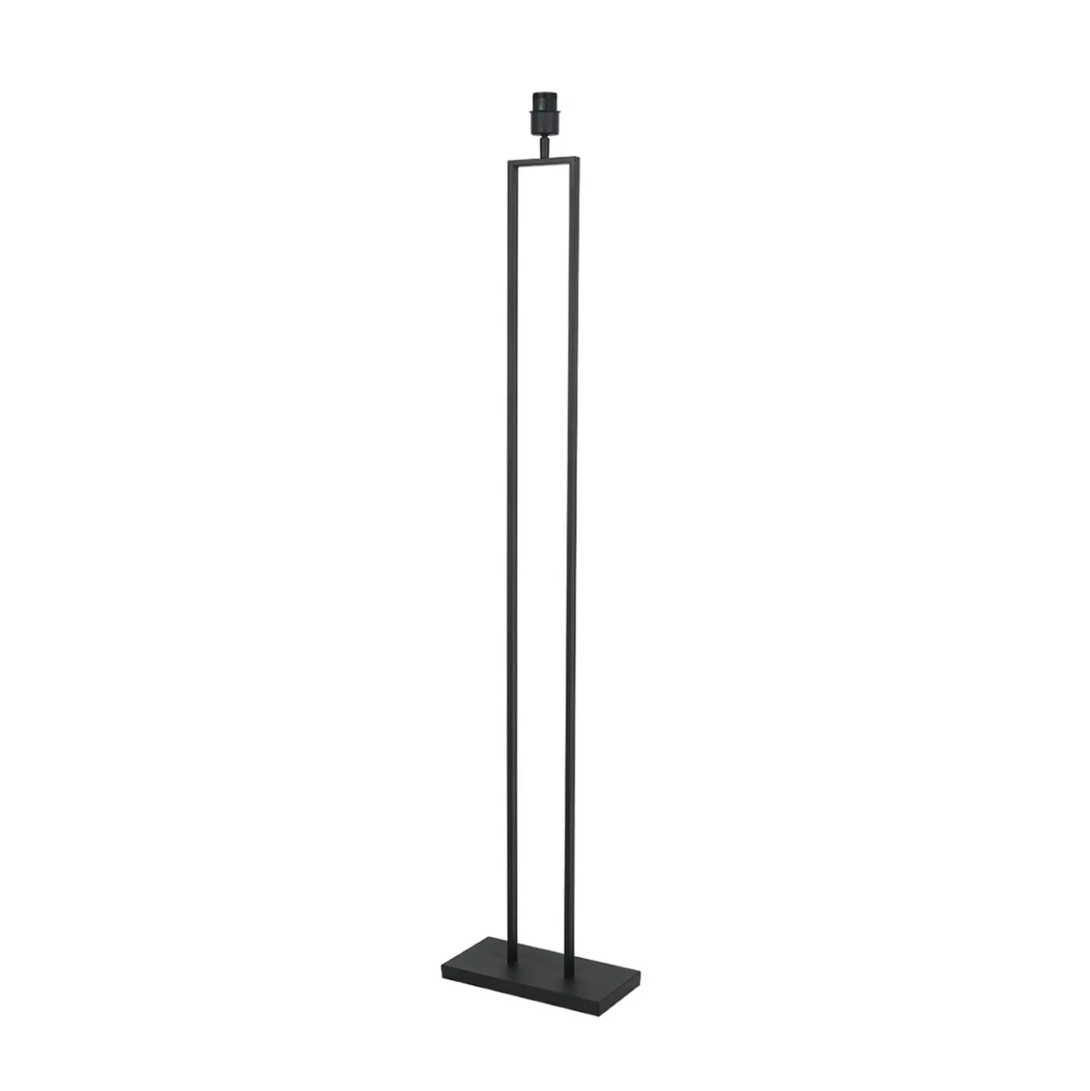 Ylöspäin suunnattu valaisin, musta/ruskea, korkeus 160 cm, korkki