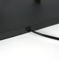 Ylöspäin suunnattu valaisin, musta/ruskea, korkeus 160 cm, korkki