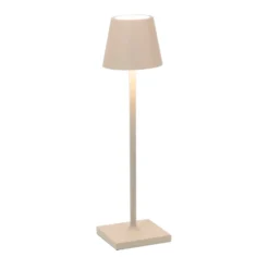 Zafferano Poldina micro akkulamppu IP65 hiekka