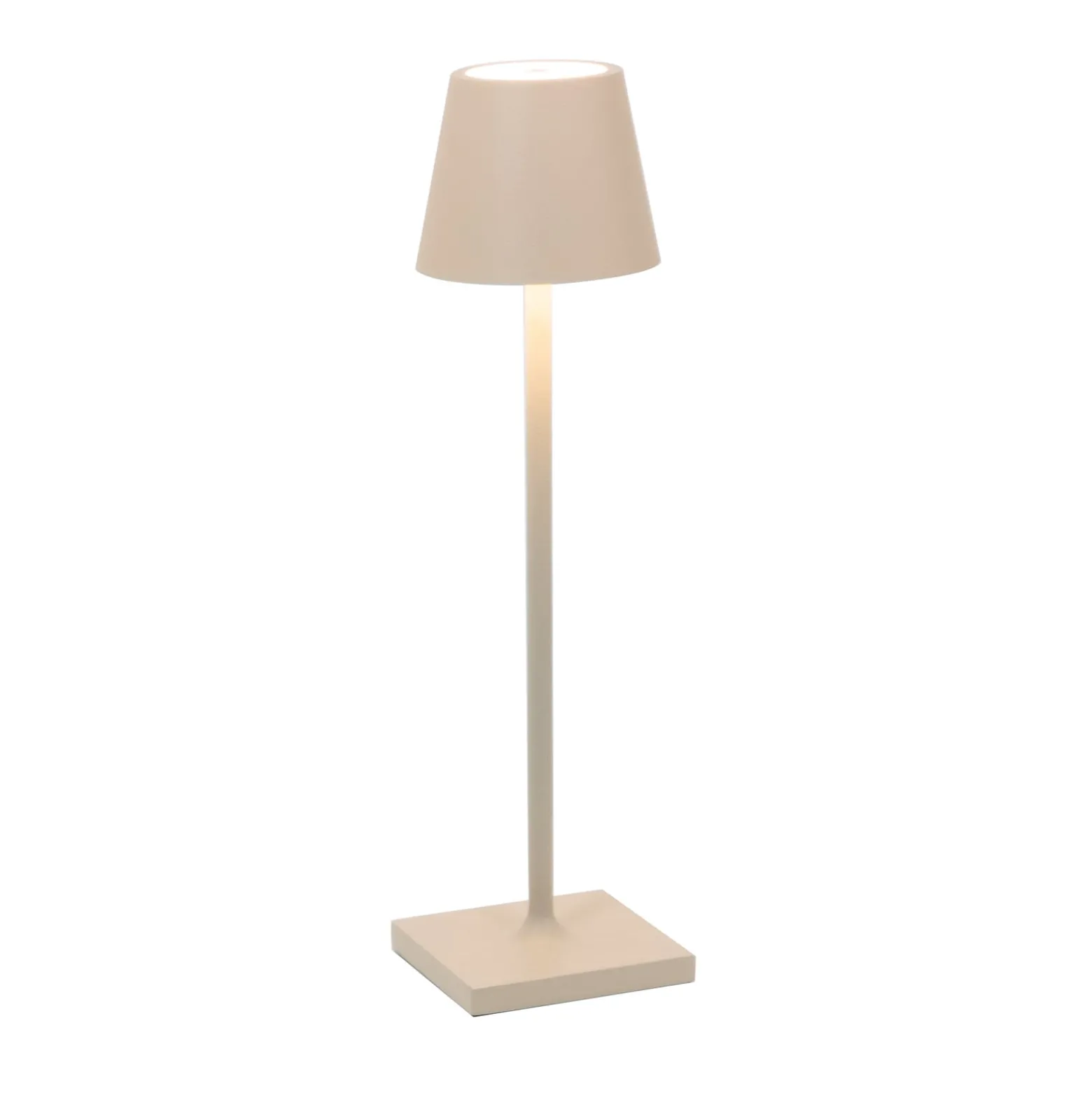 Zafferano Poldina micro akkulamppu IP65 hiekka
