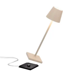 Zafferano Poldina micro akkulamppu IP65 hiekka