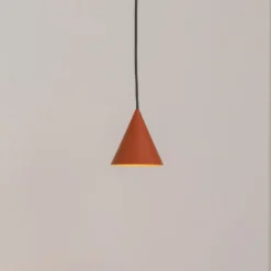 ZENITH riippuvalaisin, terrakotta, Ø 11 cm, metalli, GU10