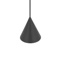ZENITH riippuvalaisin, tummanharmaa, Ø 11 cm, metalli, GU10