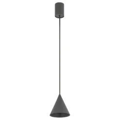 ZENITH riippuvalaisin, tummanharmaa, Ø 11 cm, metalli, GU10