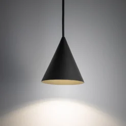 ZENITH riippuvalaisin, tummanharmaa, Ø 11 cm, metalli, GU10