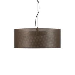 Zofia riippuvalo, kahvinruskea, metalli, Ø 50 cm, 3-lamppuinen, E27